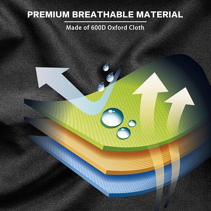 38 inch Heavy Duty Dog Crate Covers Durable 600D Polyester Insulated Dog Kennel Cover Soundproof Windproof Rainproof Shading Fit for Wire Dog Cage Covers with Breathable Side Window ( ONLY COVER)