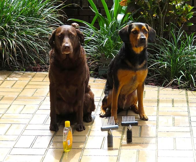 Dog Grooming Aqua Comb and Pic - Long Hair (Long Comb)