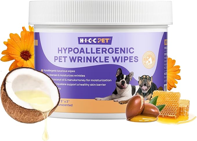 HICC PET Wrinkle Wipes 100 Count - VINE8
