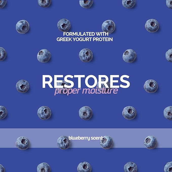 Bark2Basics Blueberry Greek Yogurt Shampoo, 1 Gallon - Protein Pet Shampoo, All Natural Ingredients, Restores Moisture, 16 to 1 Dilution, Gentle Clean