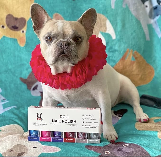 Warren London - Dog Nail Polish in A Bottle - for Premium Coverage and Color - All 6 Colors