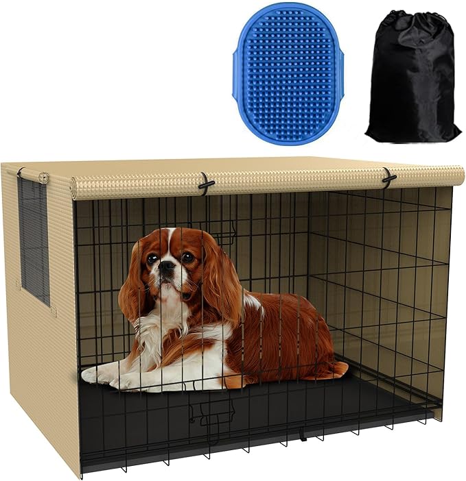 Dog Cage Covers,Crate covers for dog cages,kennel cover,dog crate cover, cover,dog cage cover for winter outside,Warmer & Waterproof crate cover,Dog enclosure covers,for 24 30 36 42 inch
