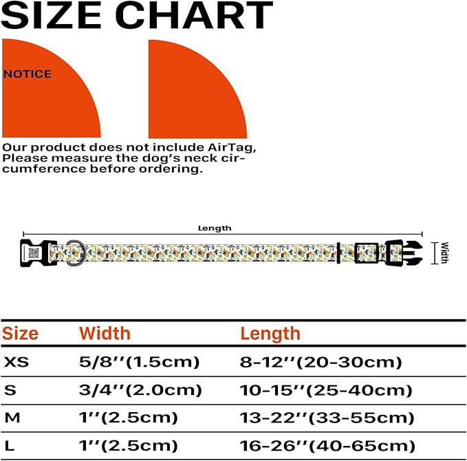 Reflective Dog Collars for Medium Dogs Soft Nylon Camo Green Sized S