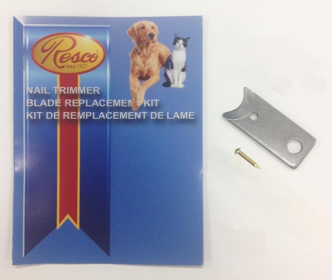 Resco Nail Clipper Blade Replacement Kit, Fits All Resco Guillotine-Style Trimmers