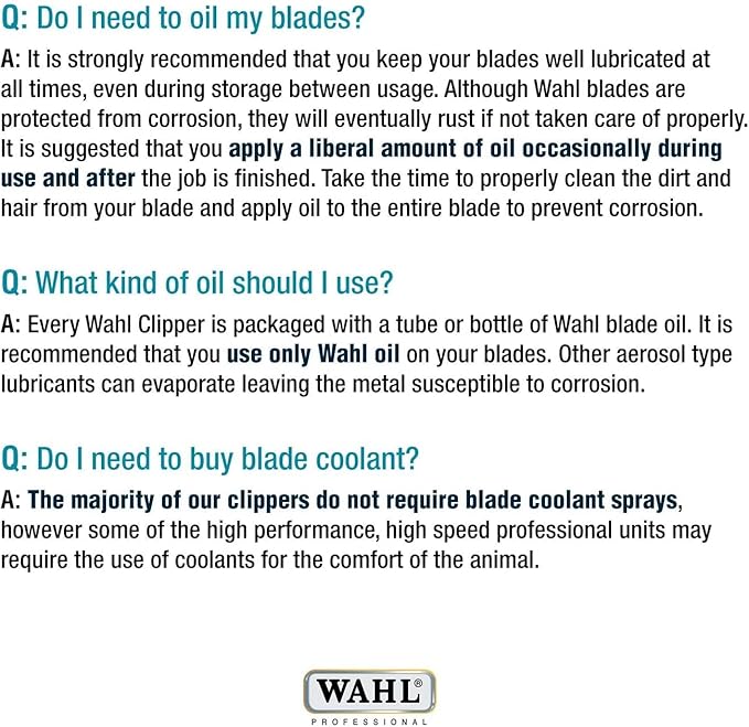 Wahl Professional Animal 10W Extra Wide Ultimate Competition Series Detachable Blade with 1/16-Inch Cut Length (2377-500)