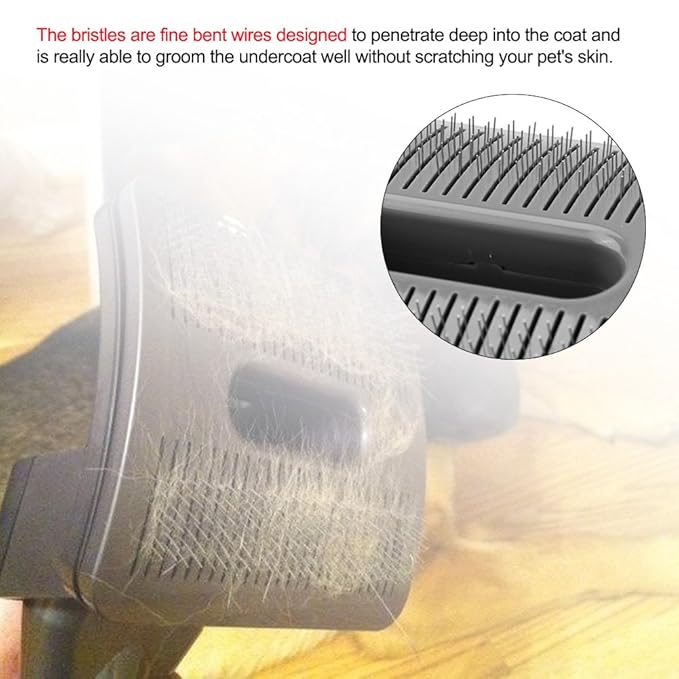 Groom Tool Attachments Compatible with V11 V10 V8 V7 V6 Vacuum Cleaners,Pet Dog Grooming Brush,Pet Brush,Pet Hair Brush Dog Clearer Tool