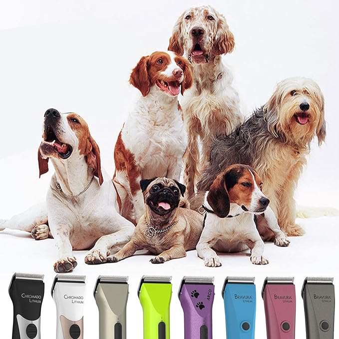 Detachable Pet Dog Grooming Clipper Ceramic Blade,Compatible with Whal Arco, Bravura, Chromado, Creativa, Figura & Motion - Pet, Dog & Horse Clippers,Size 3F Cut Length 1/2"(13mm)