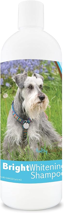 Healthy Breeds Miniature Schnauzer Bright Whitening Shampoo 12 oz