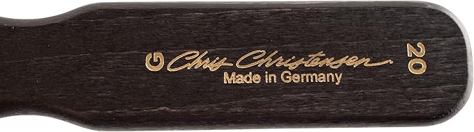 Chris Christensen 20mm Pin Dog Brush, Gold Series, Groom Like a Professional, Gold-Plated Stainless Steel Pins, Perfect for Fragile Coats, 30% More Pins, Ground and Polished Tips