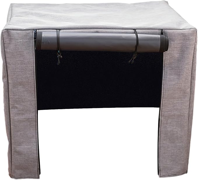Dog Crate Cover Waterpoof Grey Pet Kennel Covers for Puppy Cat Indoor Outdoor Fit for 1 Door Wire Crate, 18.50x12.60x14.96 Inch