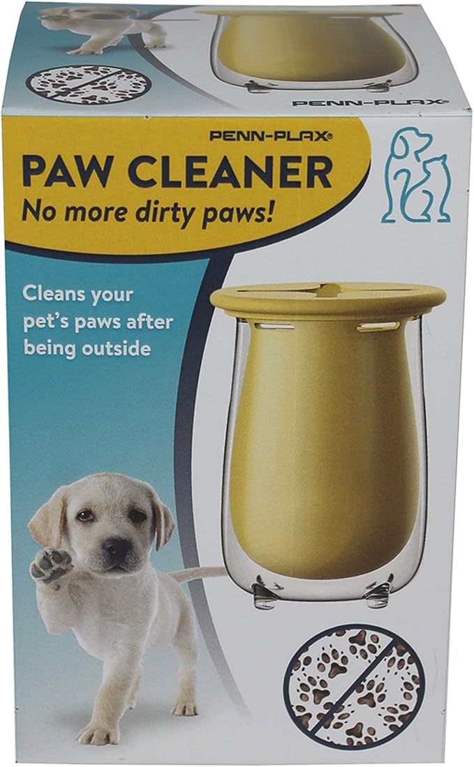 Penn-Plax Dog Paw Cleaner | Portable Foot Washer Cup | Ideal for Small to Medium Pet Breeds (DOGGR2)