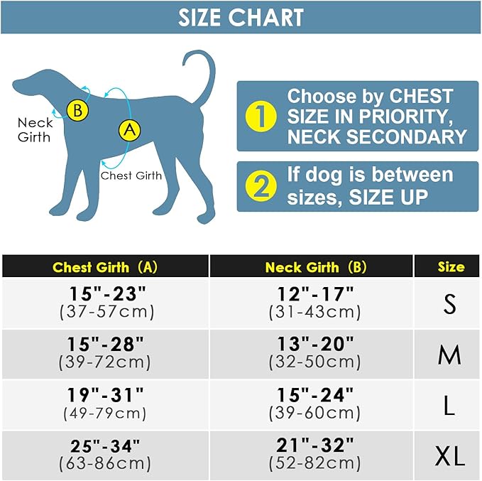ThinkPet No Pull Harness Breathable Sport Vest with Handle-Dog Harnesses Reflective Adjustable for Medium Large Dogs