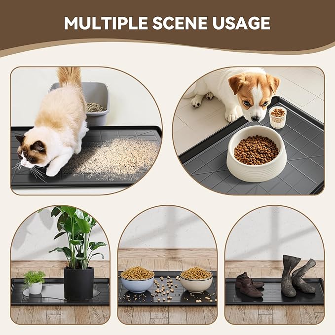 32" Dog Crate Tray Replacement fit for Metal Dog Crate Dog Cage Pans Plastic Tray