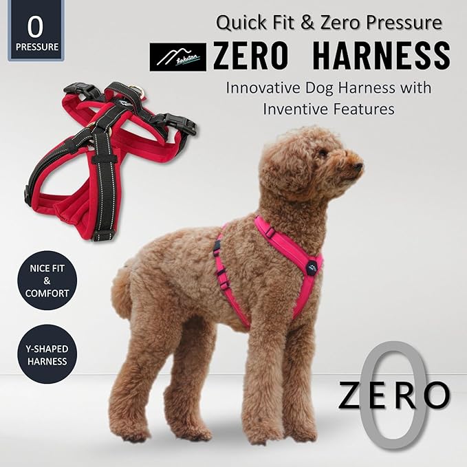 hakusan Zero Harness (L, Red x Black)