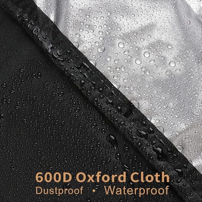 Power Cage Cover,Strength Training Power Cage Covers,84" H x 47" L x 69" W-Squat Rack Cage Accessories Outdoor And indoor Universal Dust and Waterproof Four-Season Protective Cover-Black