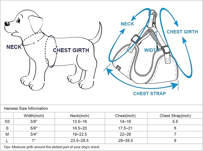 Blueberry Pet Essentials Pastel Color Reflective Dog Harness Vest, Chest Girth 17.5" - 21", Baby Pink, Small, Adjustable Harnesses for Dogs