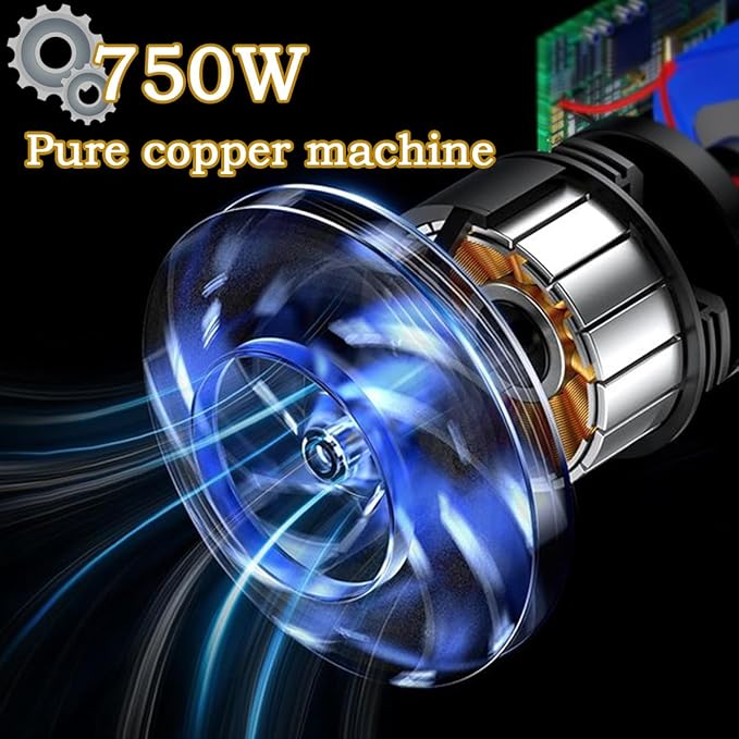 Sheep Shears, 750W Professional Electric Sheep Clippers with 6 Speed, Farm Livestock Clippers Kit Suitable for Thick Coat Animals （Comes with Spare Blades）