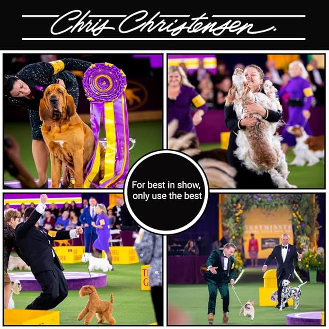 Chris Christensen Saving Grace Canine Treatment Shampoo, Dog Shampoo, Groom Like a Professional, Urine Stain Remover, Deodorizing Shampoo, All Coat Types, Made in USA, 16 oz