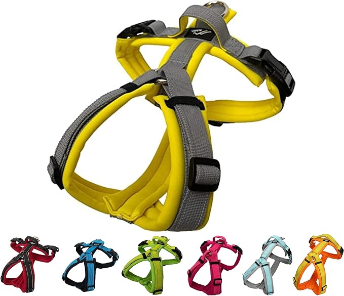Hakusan Zero Harness (XS, Yellow x Grey)