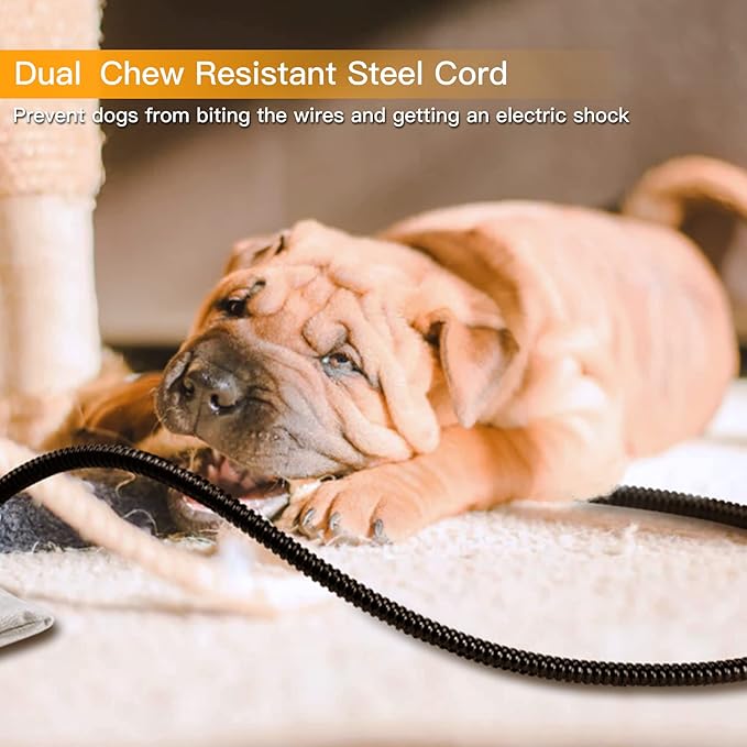 Toozey Pet Heating Pad, 6 Adjustable Temperature Dog Cat Heating Pad with Timer, Indoor Pet Heating Pads for Cats Dogs with Chew Resistant Cord, Electric Pads for Dogs Cats, Pet Heated Mat