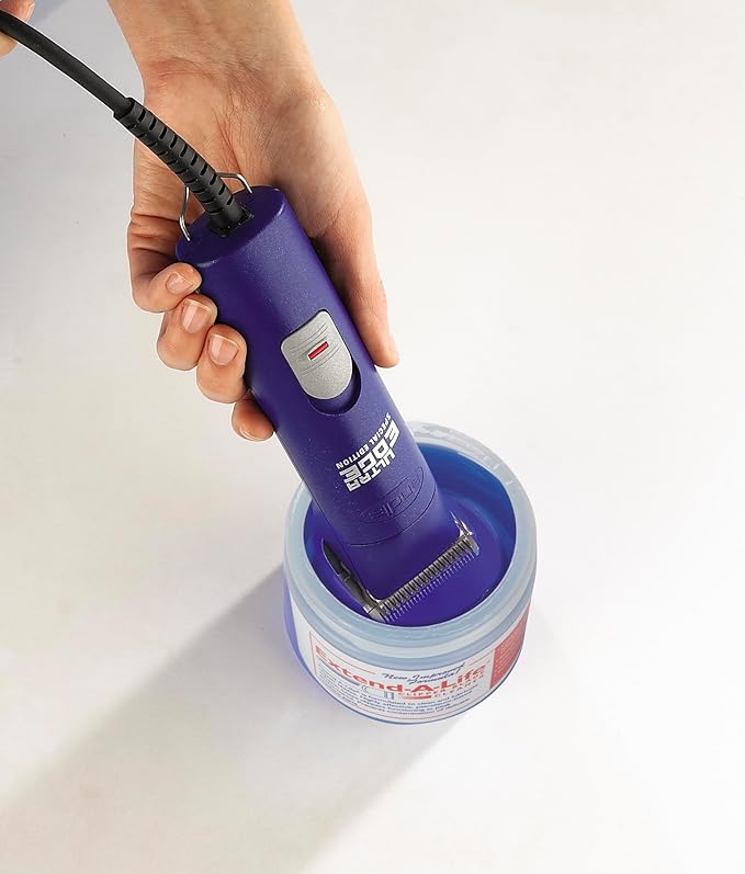 Top Performance Extend-A-Life Blade Rinses — Handy Cleaners for Dog-Grooming Clippers, 16oz ,Black