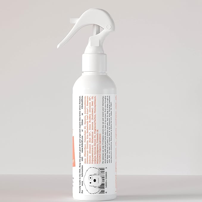 Hydrating Leave-in Spray for Dogs | Organic Coconut & Argan Oil Formula | Conditioner Substitute | Detangler, Dematting & Shine Enhancer | Skin & Coat Care | USA-Made - 7.1 oz