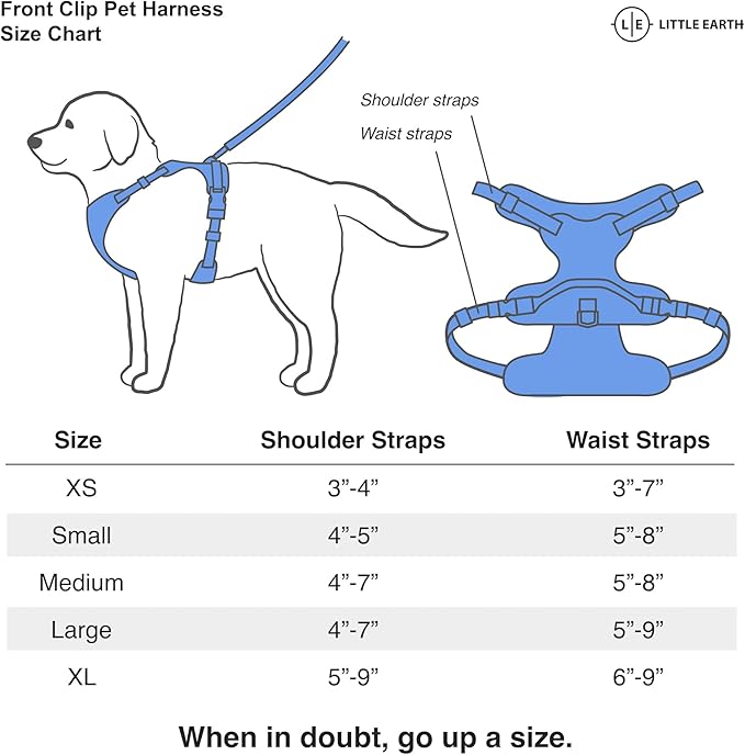 Littlearth Las Vegas Raiders NFL Front Clip Pet Harness