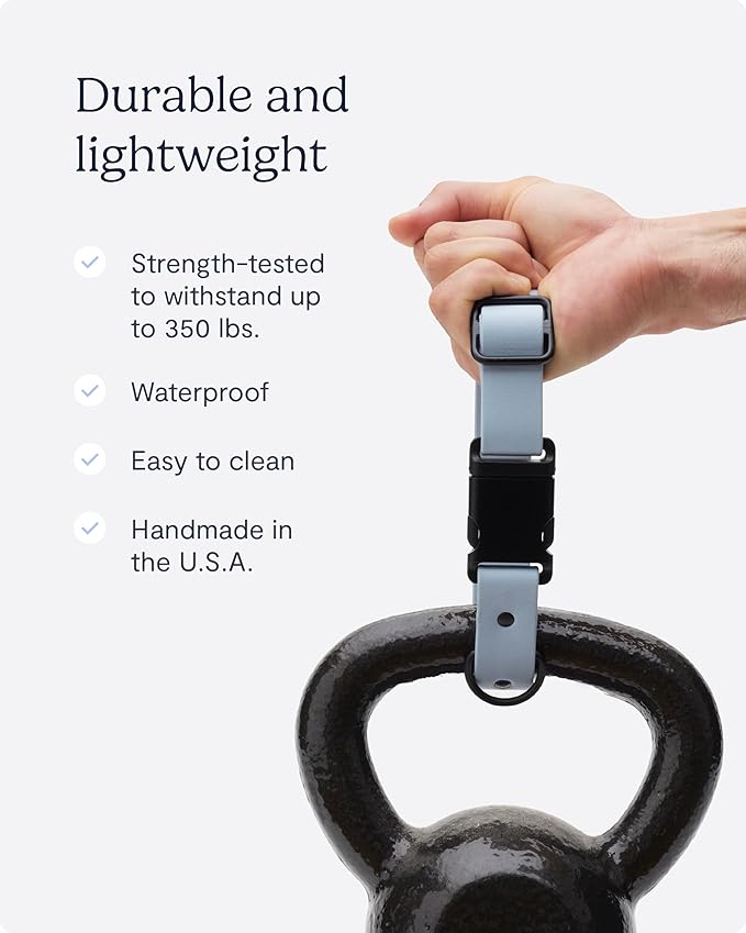 FABLE Signature Collar - Lightweight, Waterproof, & Durable Dog Collar - Coated Webbing Collar with Aluminum Buckle - Easy On/Off & Re-Sizing - Easy to Clean - Black - Medium