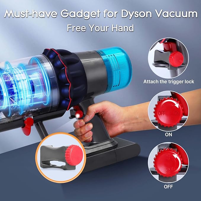 Groom Tool Kit for Dyson Vacuums V6/V7/V8/V10/V11/V15: Pet Hair Brush Attachment, Self-Cleaning Vacuum-Assisted Groomer for Medium-long Fur, Mess-free