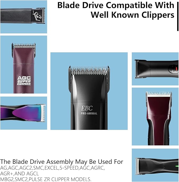 2PCS Blade Drive Assembly Lever Replacement Blade for andis pet Clipper
