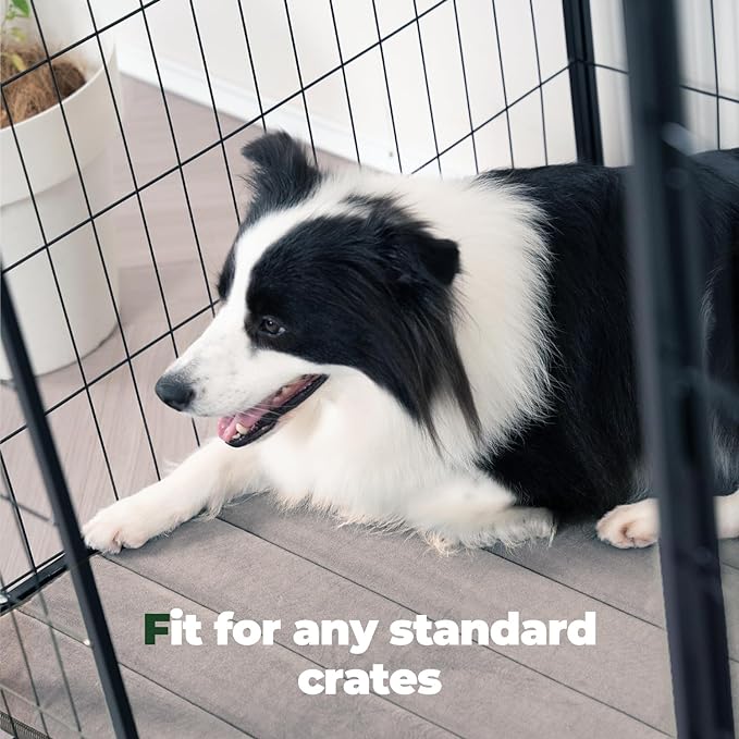 BALANCE Dog Crate Pad, Dog Foam Crate Mat Kennel Pad, Washable Water-Resistant Pet Bed Flat Dog Cage Mat for Large Dogs