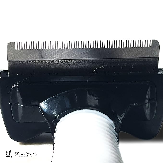 Deshedding Dog Brush by Warren London | Stainless Steel Deshedding Tool | Long Hair - Medium