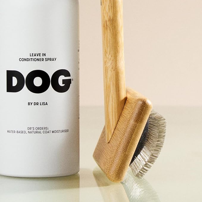DOG by Dr Lisa - Leave in Conditioner Spray - Dog Coat Detangling and Dematting Spray - No-Rinse Conditioner for Dog Grooming - Reduce Knots & Tangles - Plant Based, Vegan Friendly