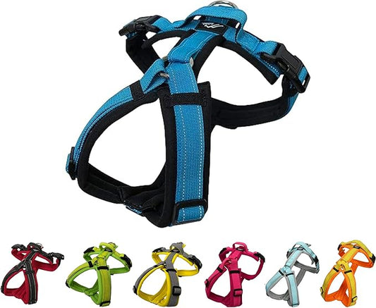 Hakusan Zero Harness (S, Black x Turquoise)