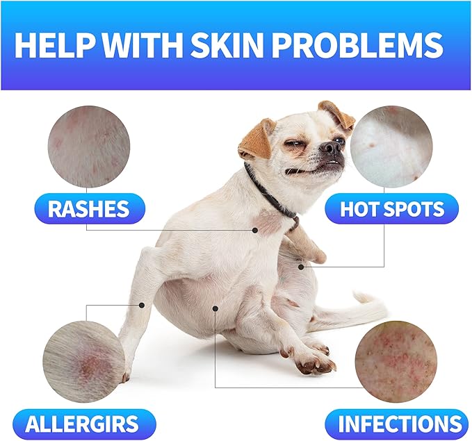 Antifungal Soap for Dog, Dog Shampoo for Allergies and Itching, Natural Soap Bar with Tea Tree Oil, and Lavender Oil, Helps with Infections & Fungus Irritation Itching