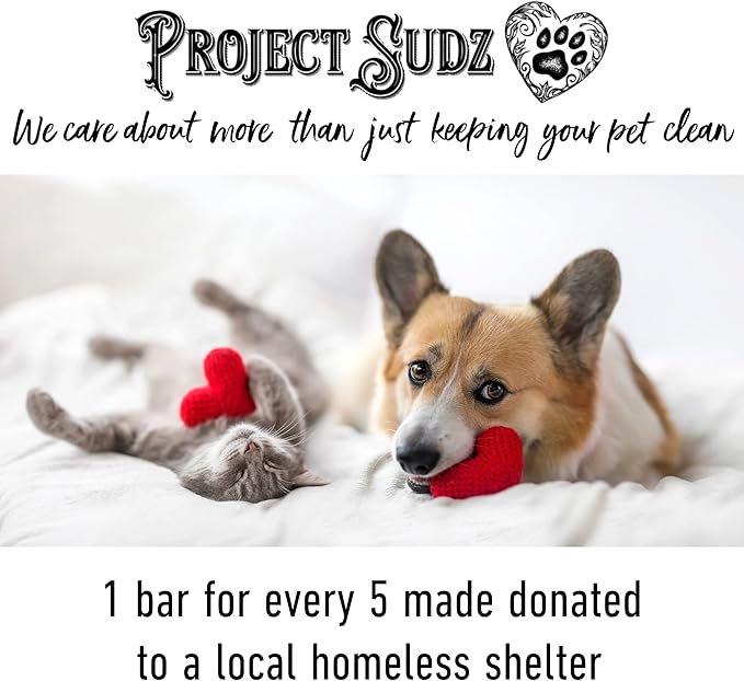 Dog Shampoo and Conditioner Bar with Hemp Seed Oil | Organic Dog Shampoo for Allergies and Itching | All Natural Bar Shampoo and Conditioner (1)