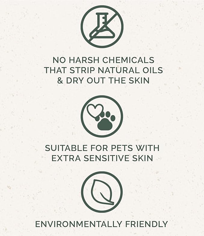 Chagrin Valley Soap & Salve Certified Organic Dog Shampoo and Conditioner – Dog Shampoo Itchy Skin Relief and Puppy Essentials - Natural Handmade Coconut Milk, 3.8 oz Bar