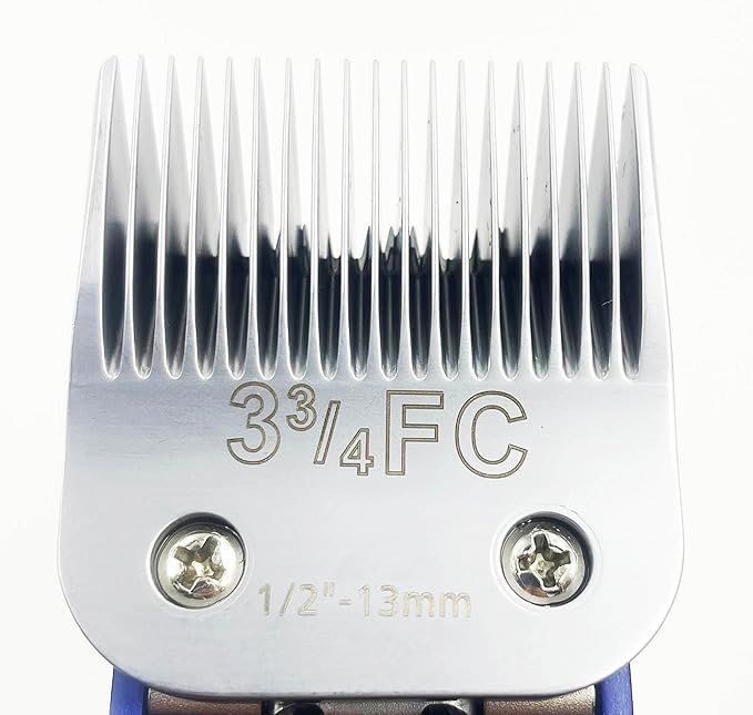 Yuwe Detachable Pet Dog Grooming Clipper Blades, Replacement Blades (Silver-34FC)