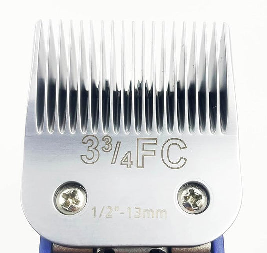 Yuwe Detachable Pet Dog Grooming Clipper Blades, Replacement Blades (Silver-34FC)