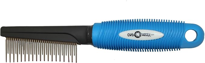 Ultimate Pet Shedding Comb, Blue