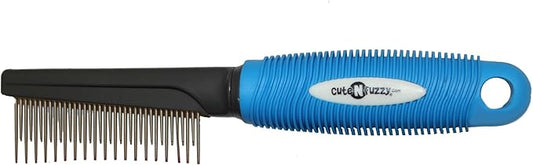 Ultimate Pet Shedding Comb, Blue