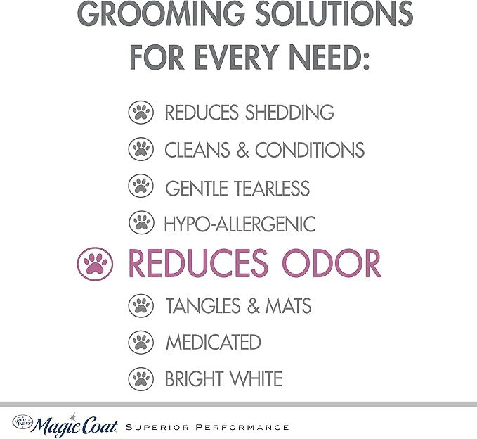 Four Paws Magic Coat Dog Shampoos for Dogs, Dog Grooming Supplies, Dog Bathing Supplies, Made in USA