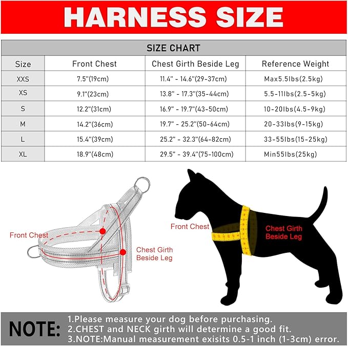 Plutus Pet No Pull Dog Harness with Breathable Mesh Padded, Adjustable Reflective Escape Proof Dog Harness, Quick Fit Dog Vest Harness for Small Medium Large Dogs(S, Orange)