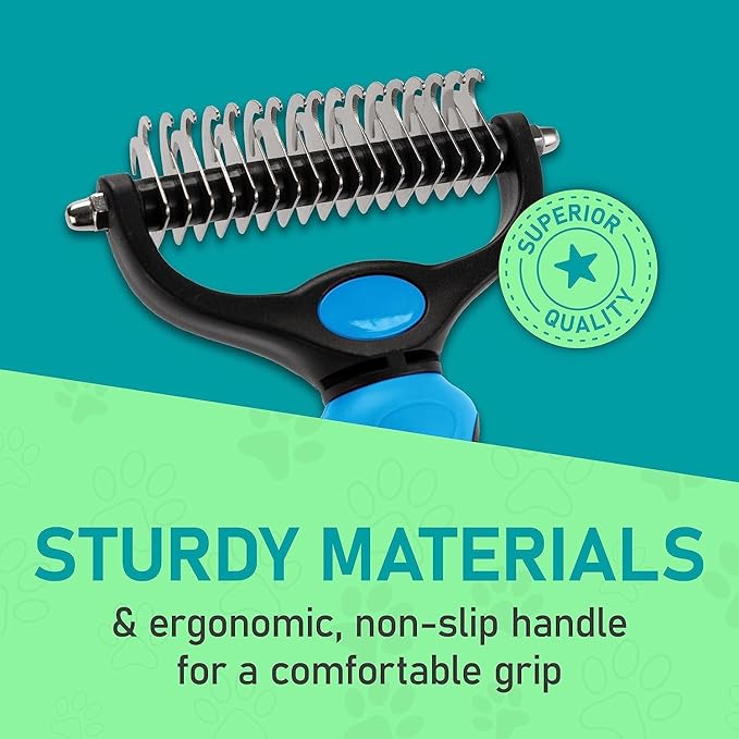 Pet Hair Remover Comb Double Sides Blades