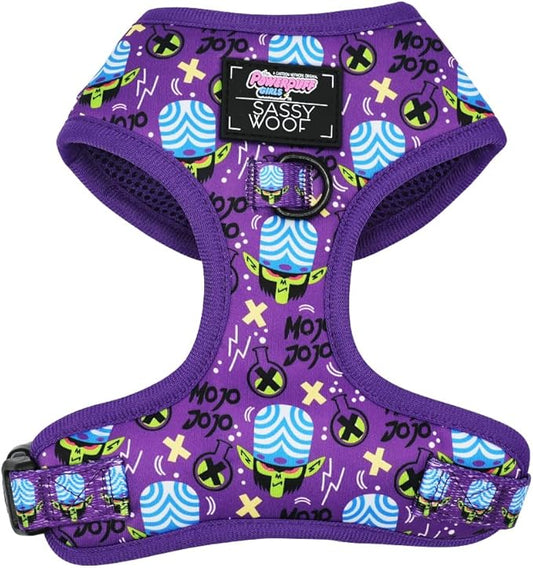 Dog Adjustable Harness - Mojo JoJo™ - XS, Breathable Mesh, No Pull Design with Two D-Rings, Perfect for Small Dogs and Puppies
