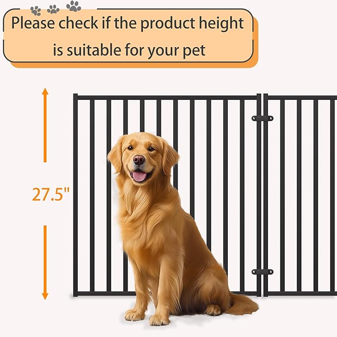 Steel Tube Heavy Anti-Bite Large Dog Crate with Mat Base, 48" L x 28" H Dog Crates for Medium Large Dogs, Big Dog Cage, Dog Kennel, Puppy Dog Playpen with Top, Pet Cage, Indoor, Black2