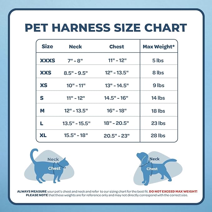 Voyager Step-In Air Dog Harness - All Weather Mesh, Reflective, No Pull Harness for Small, Medium Dogs, Cats - Secure with Hook & Loop Fastener, Buckle, Double D-Rings - Blue/Black Trim, XXS