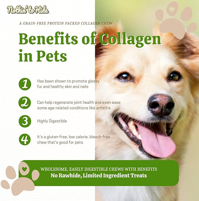 Fieldcrest Farms Nothing to Hide Natural Rawhide Alternative Large 10'' Rolls for Dogs - 3 Pack (6 Chews) Premium Grade Easily Digestible Chews - Great for Dental Health (Chicken)