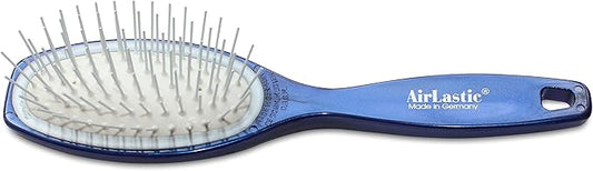 Mars Professional Pin Dog Grooming Brush, Plastic Handle and Rubber Cushion, 7.25" Length