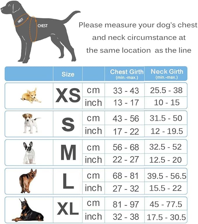 OLizee® New No Pull Dog Harness Outdoor Adventure Reflective Markings Pet Vest with Handle Adjustable Protective Nylon Walking Pet Harness Variety of Sizes and Colors,Orange S